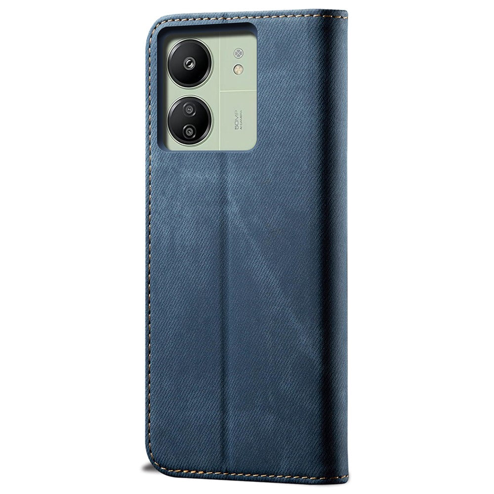 For Xiaomi Redmi 13C 4G / Poco C65 4G Cell Phone Case Wallet PU Leather Anti-fall Shell
