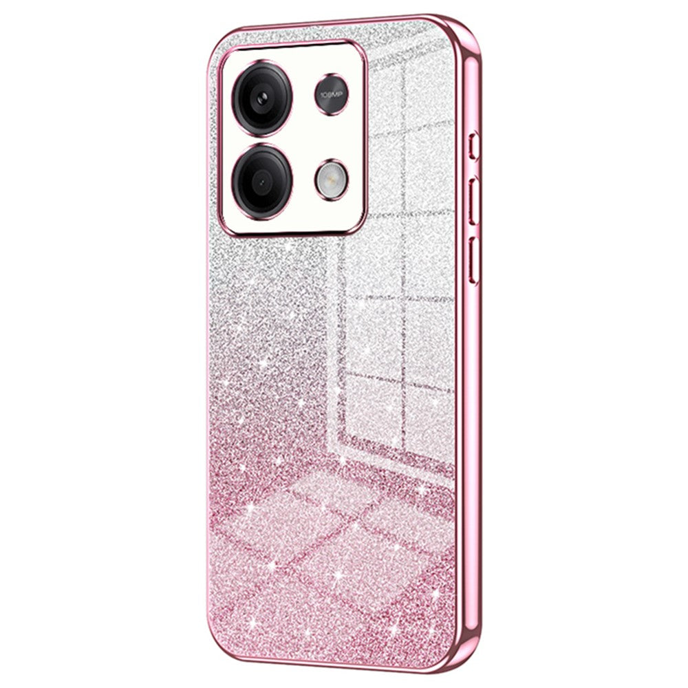 For Xiaomi Redmi Note 13 5G Glitter Design TPU Cover Precise Cutout Cell Phone Case