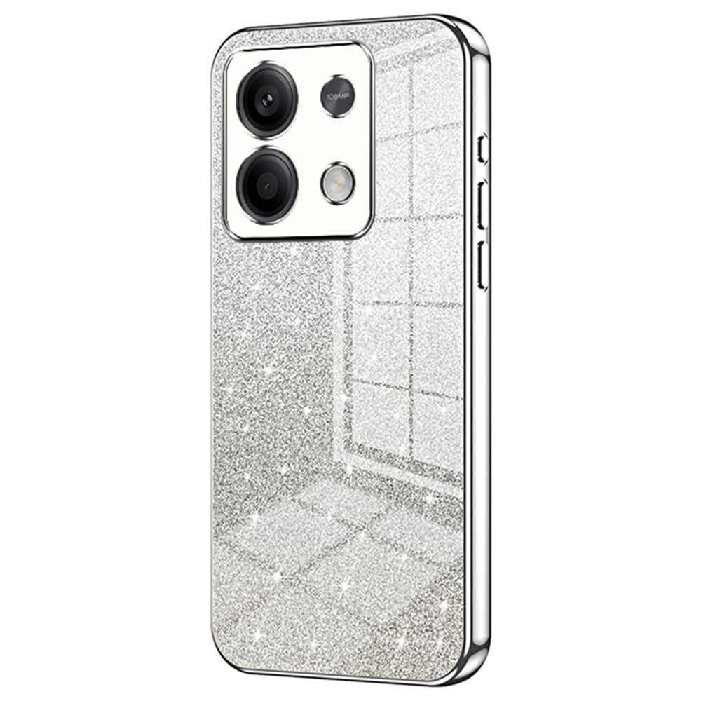 For Xiaomi Redmi Note 13 5G Glitter Design TPU Cover Precise Cutout Cell Phone Case