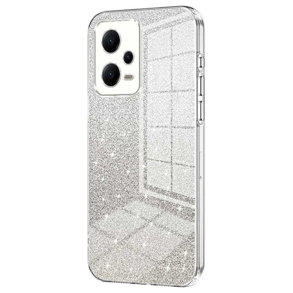Xiaomi Redmi Note 12 5G (Global) / (Indien) / Poco X5 5G Fallskyddande TPU-mobilskal med precisa utskärningar
