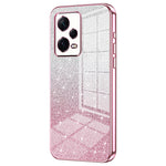 Back Shell for Xiaomi Redmi Note 12 Pro+ 5G Precise Cutout Gradient Glitter TPU Cell Phone Case