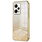 Bakstycke för Xiaomi Redmi Note 12 Pro+ 5G Precise Cutout Gradient Glitter TPU Mobilskal