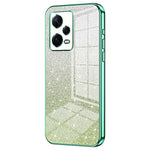 Back Shell for Xiaomi Redmi Note 12 Pro+ 5G Precise Cutout Gradient Glitter TPU Cell Phone Case