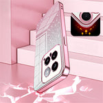 Back Protective Cover for Xiaomi 14 Precise Cutout Gradient Glitter TPU Cell Phone Case