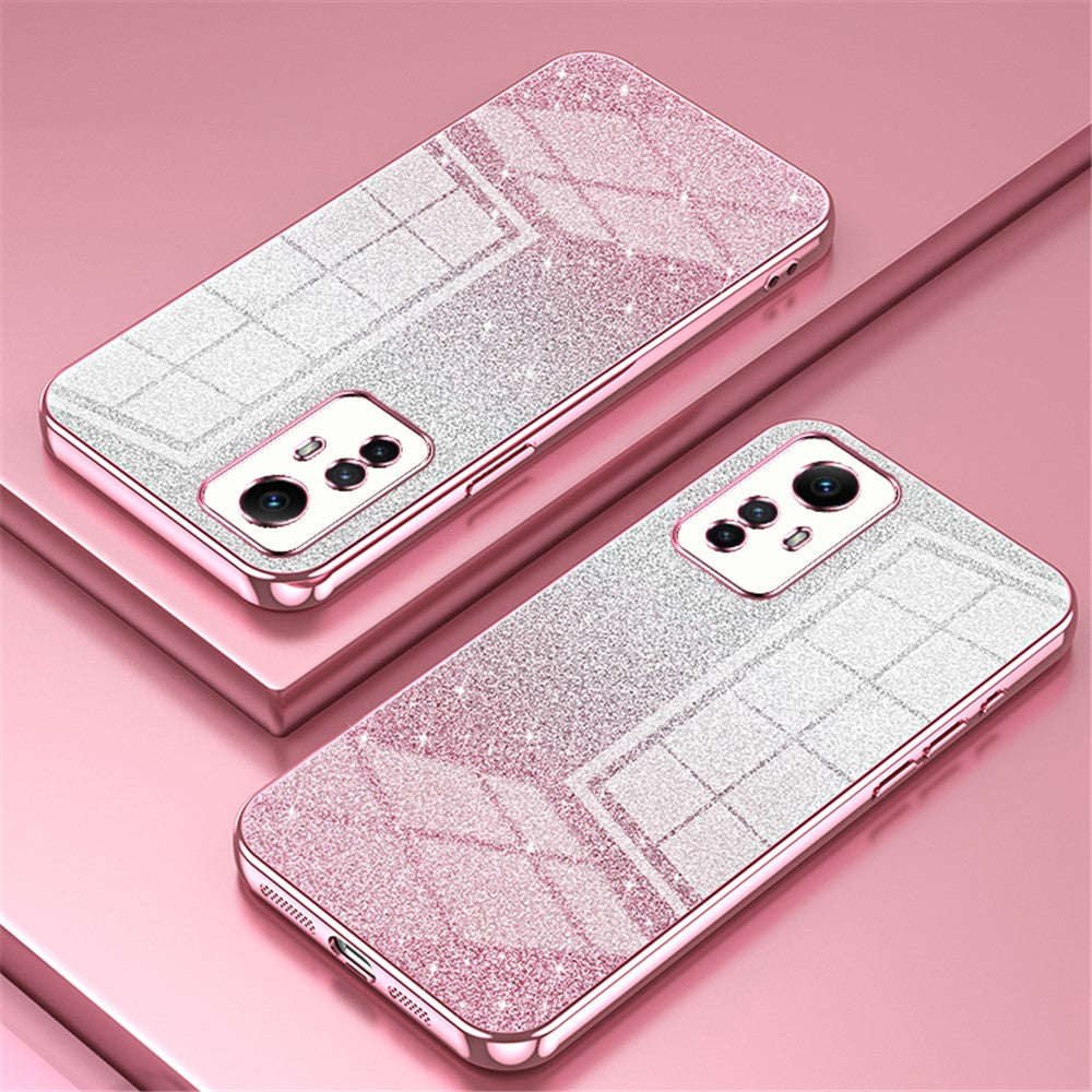 TPU-skal för Xiaomi Redmi Note 12S 4G med precisa utskärningar, stötsäkert mobilmobilskal
