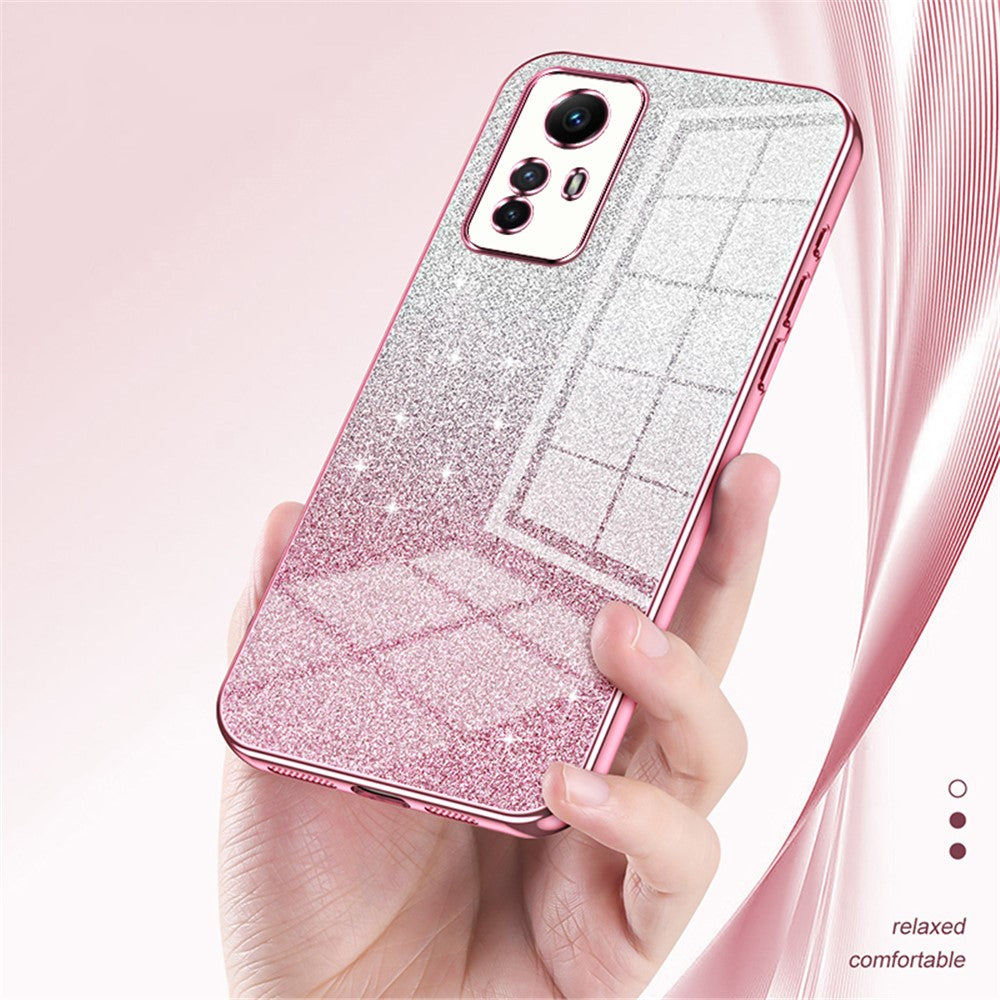 TPU-skal för Xiaomi Redmi Note 12S 4G med precisa utskärningar, stötsäkert mobilmobilskal
