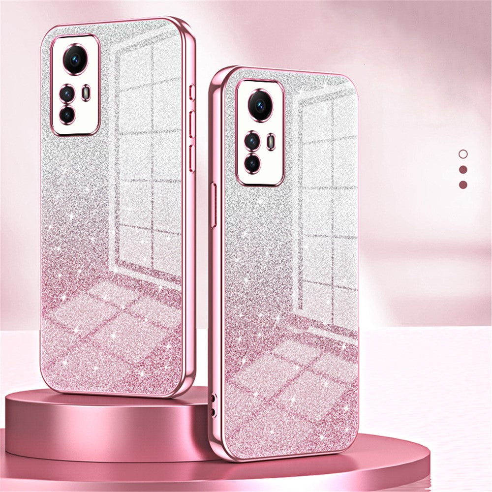 TPU-skal för Xiaomi Redmi Note 12S 4G med precisa utskärningar, stötsäkert mobilmobilskal