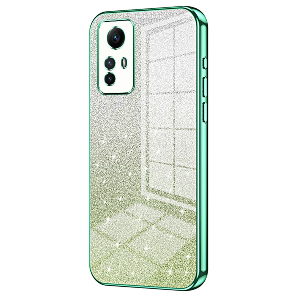 TPU-skal för Xiaomi Redmi Note 12S 4G med precisa utskärningar, stötsäkert mobilmobilskal