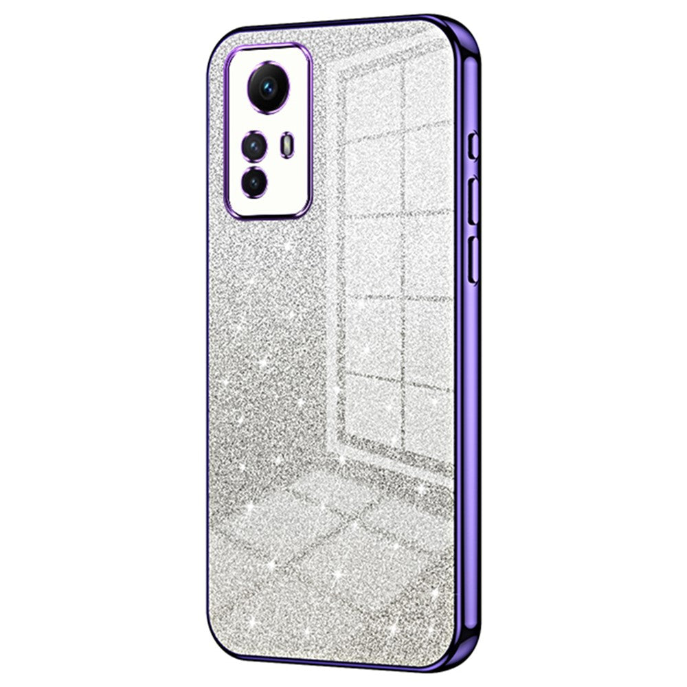 TPU-skal för Xiaomi Redmi Note 12S 4G med precisa utskärningar, stötsäkert mobilmobilskal