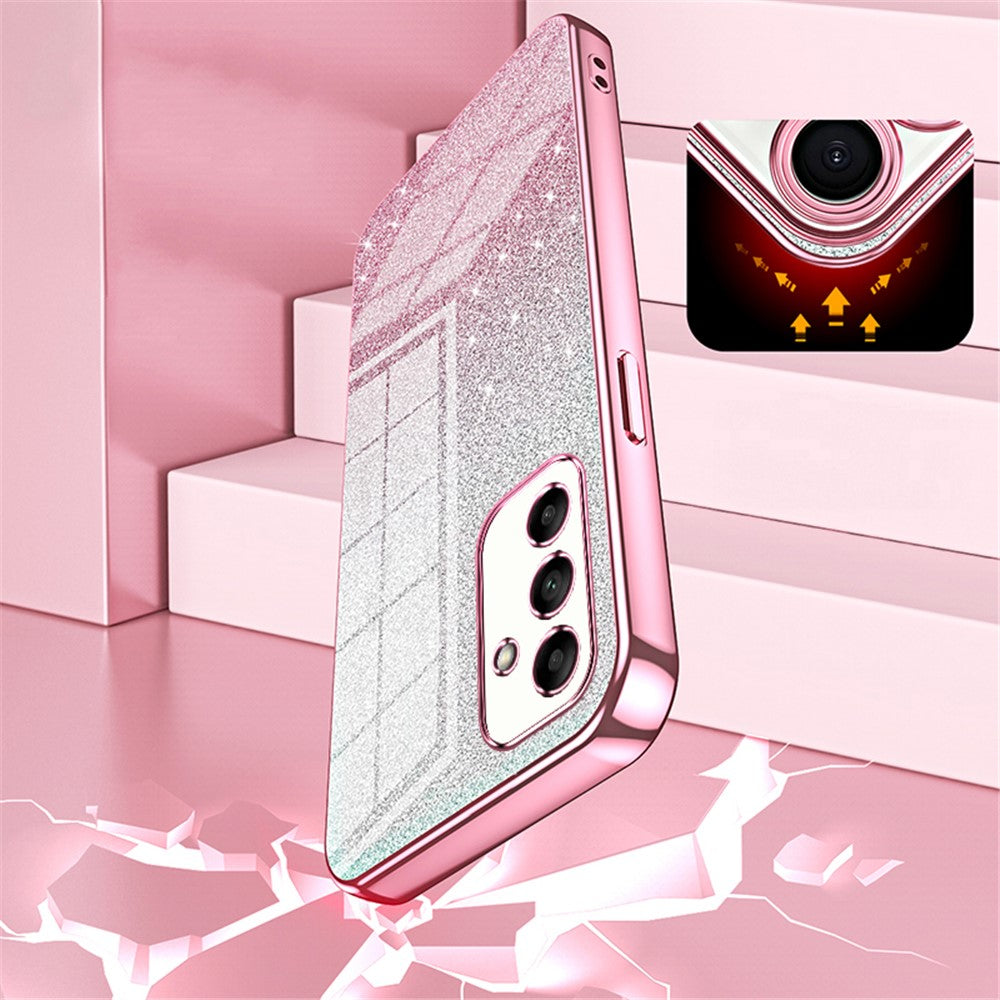 TPU Cover for Samsung Galaxy A05s 4G Precise Cutout Electroplating Cell Phone Case