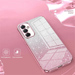 For Samsung Galaxy A34 5G Cell Phone Cases Electroplating Gradient Glitter TPU Cover