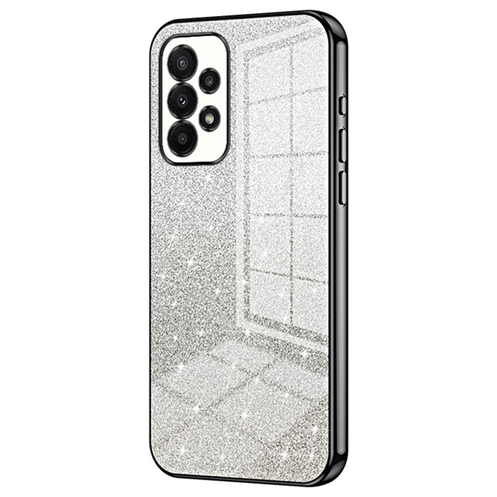 Samsung Galaxy A23 4G / A23 5G (Global Version) Skal Glitter Design TPU Precisa Utskurna mobilskal