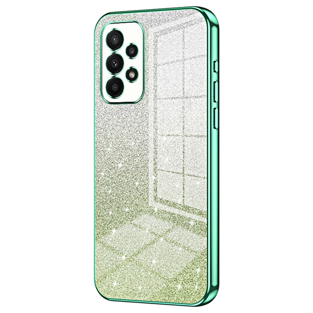 Samsung Galaxy A23 4G / A23 5G (Global Version) Skal Glitter Design TPU Precisa Utskurna mobilskal