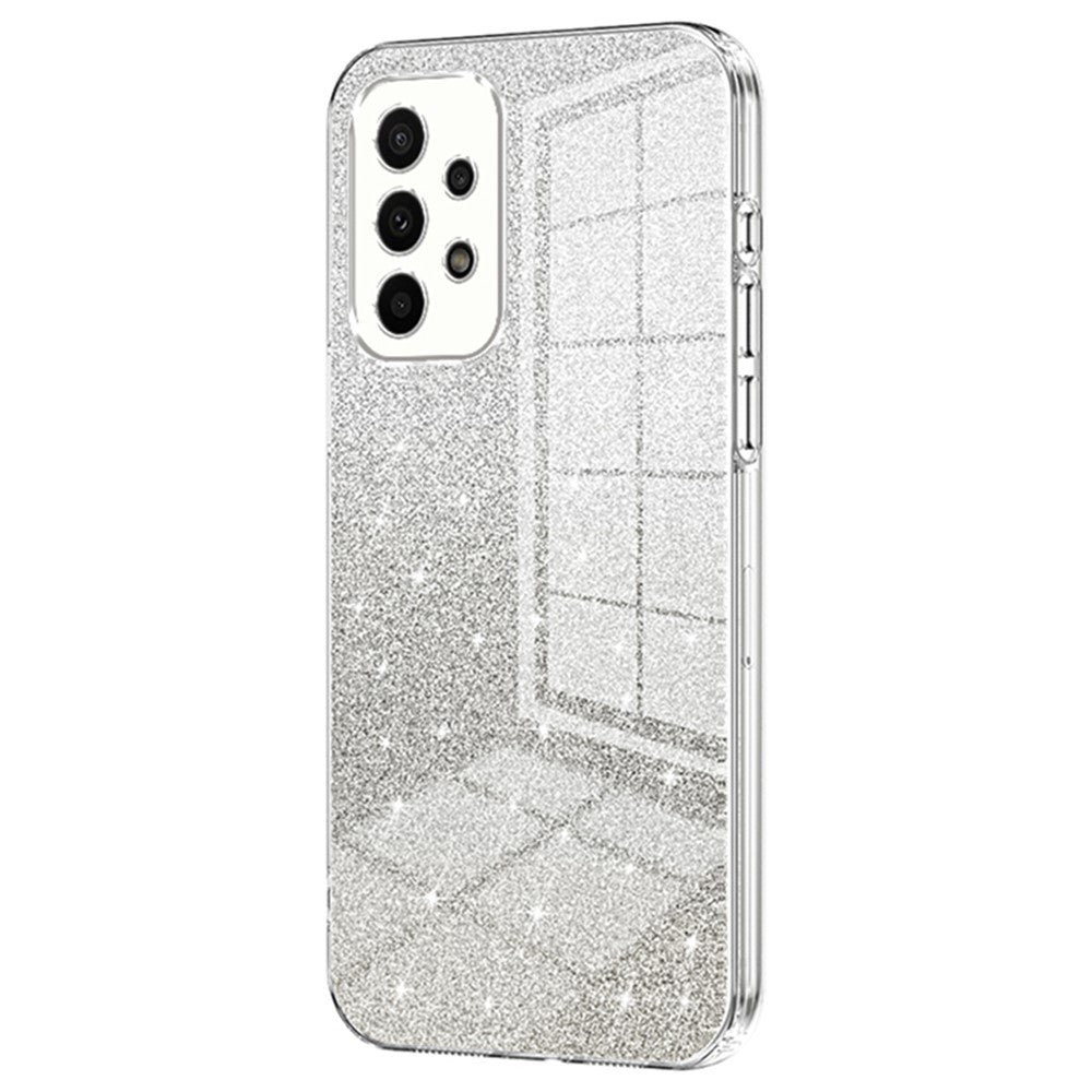 Samsung Galaxy A23 4G / A23 5G (Global Version) Skal Glitter Design TPU Precisa Utskurna mobilskal