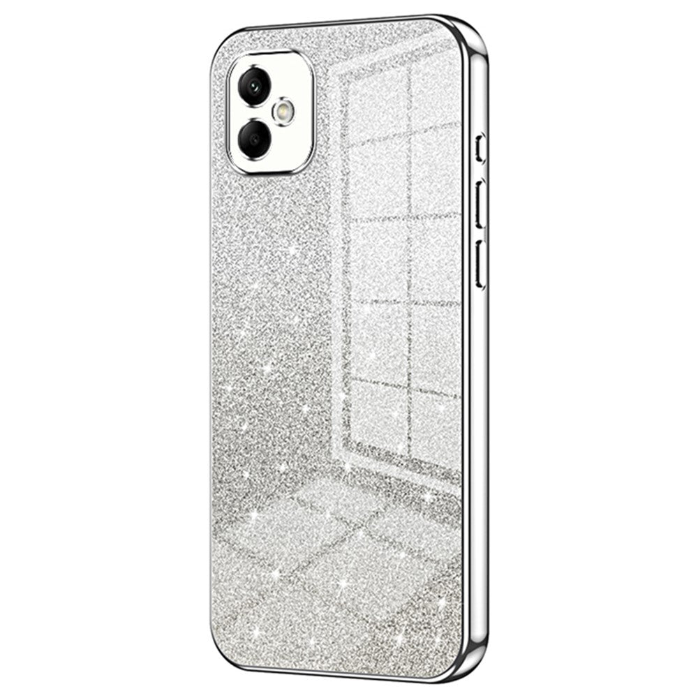 For Samsung Galaxy A05 4G Cell Phone Cases Electroplating TPU Precise Cutout Cover