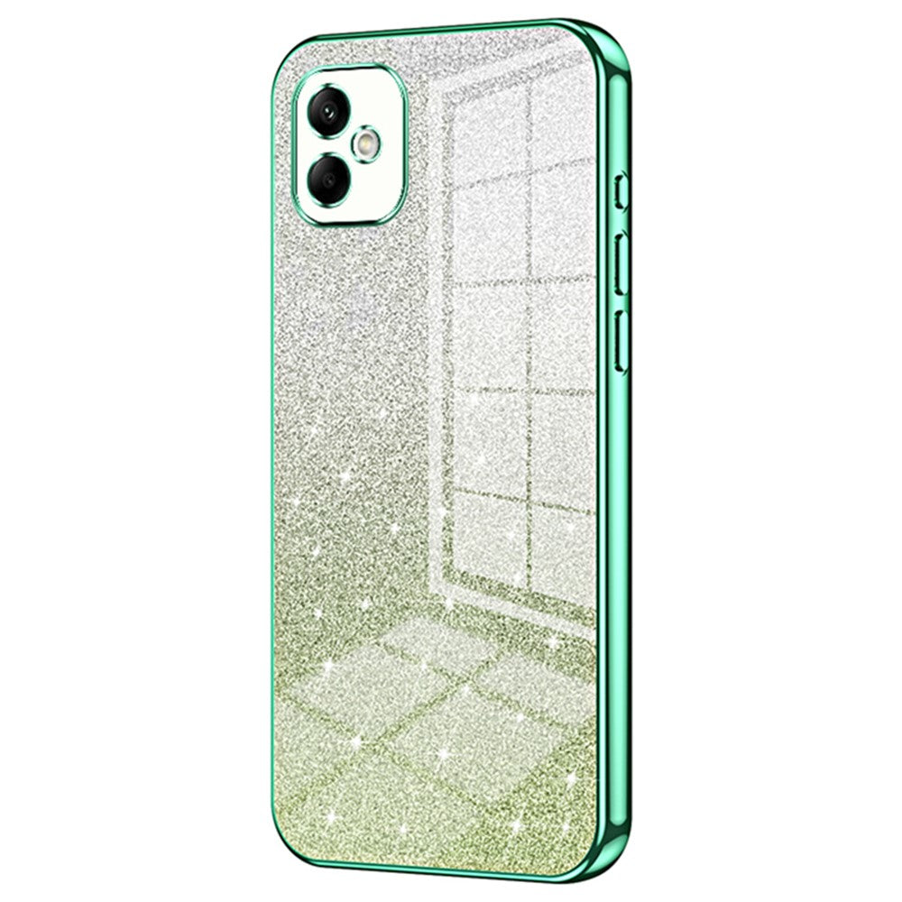 For Samsung Galaxy A05 4G Cell Phone Cases Electroplating TPU Precise Cutout Cover