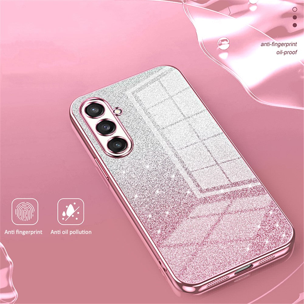 For Samsung Galaxy S23 FE Case Electroplating TPU Precise Cutout Phone Protector