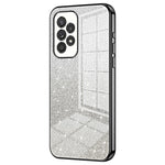 For Samsung Galaxy A33 5G Case Precise Cutout Gradient Glitter Design Phone Back Protector