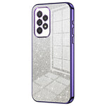 For Samsung Galaxy A33 5G Case Precise Cutout Gradient Glitter Design Phone Back Protector