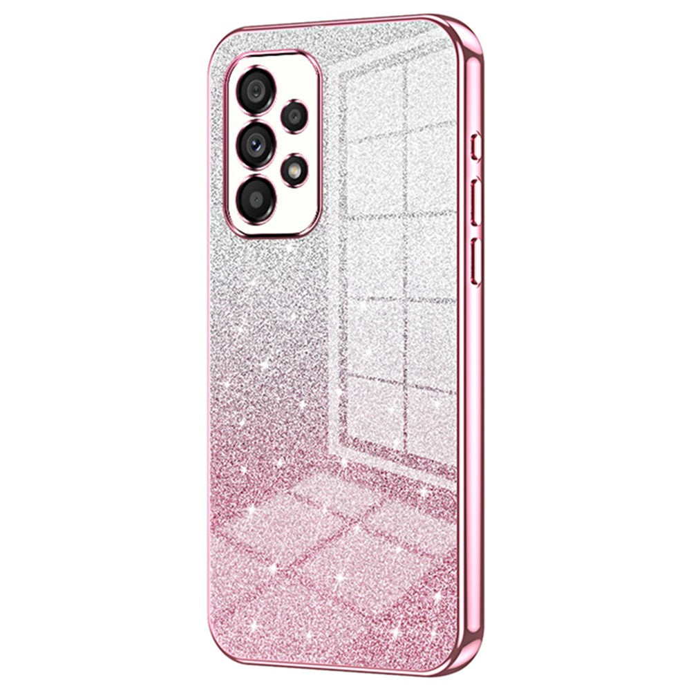 For Samsung Galaxy A53 5G Phone Case Electroplated Soft TPU Precise Cutout Back Shell Cover