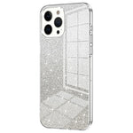 Cell Phone Case for iPhone 13 Pro Max Precise Cutout Electroplating Gradient Glitter TPU Cover