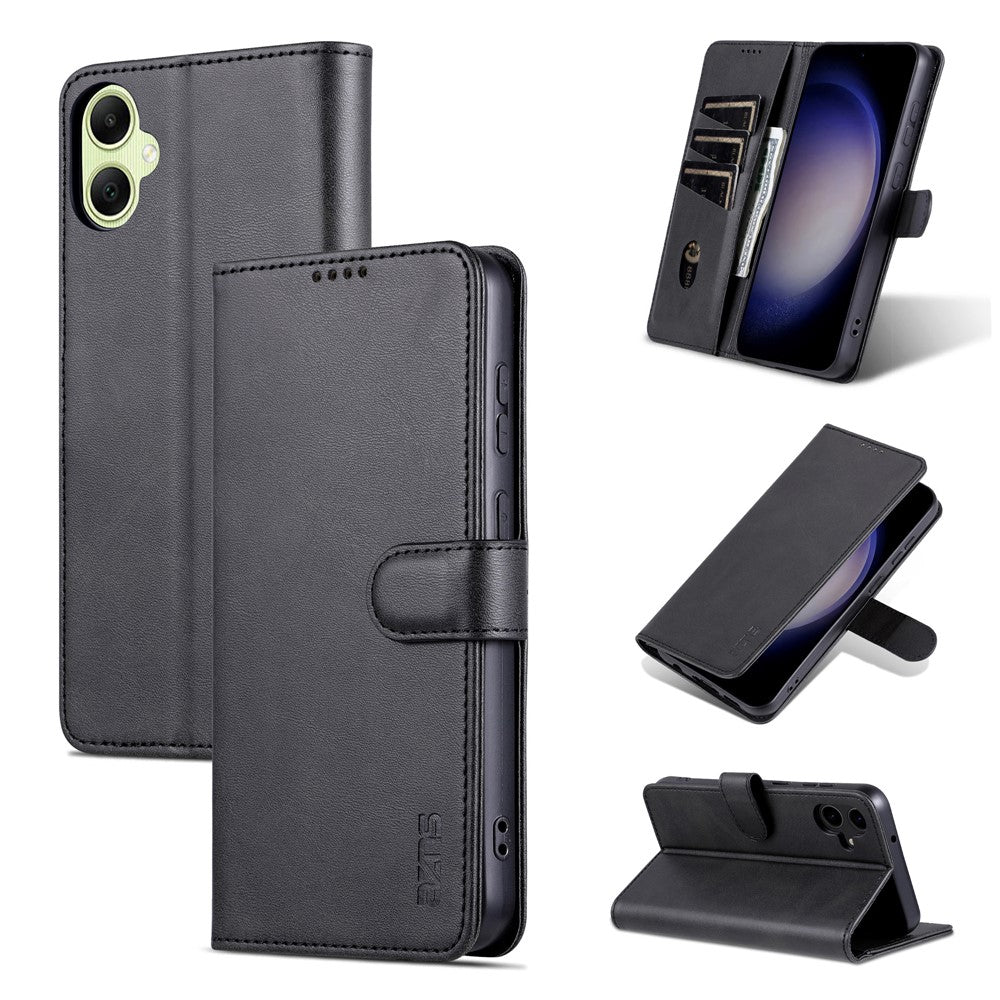 AZNS For Samsung Galaxy A05 4G Cell Phone Case PU Leather Wallet Cover with Stand