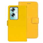 IDEWEI For Oppo A79 5G Case PU Leather Wallet Phone Cover Crazy Horse Texture Phone Shell