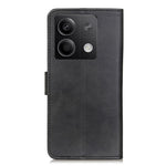 For Xiaomi Redmi Note 13 5G / 13 5G (China) Case Cowhide Texture PU Leather Stand Phone Cover