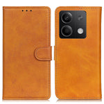 For Xiaomi Redmi Note 13 5G / 13 5G (China) Case Cowhide Texture PU Leather Stand Phone Cover