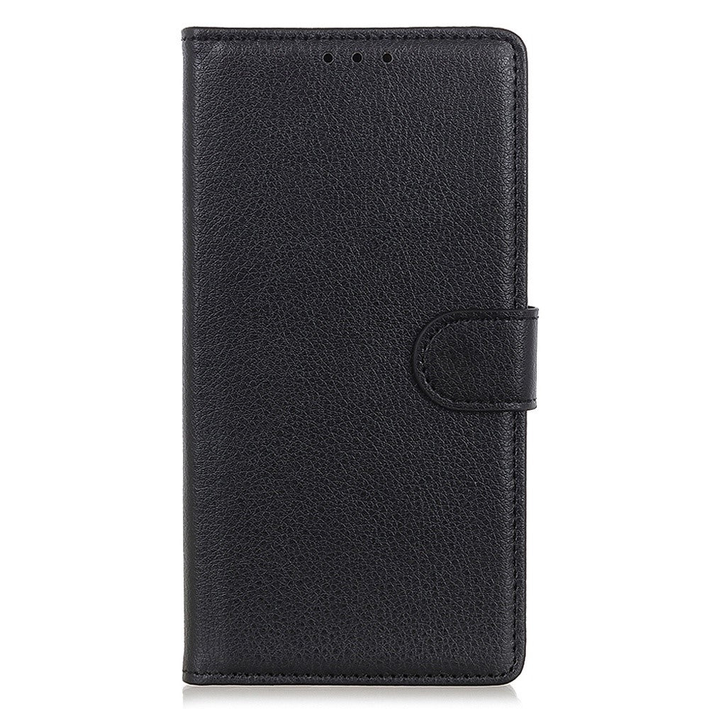 For Xiaomi Redmi Note 13 5G / 13 5G (China) Case PU Leather Litchi Texture Flip Wallet Phone Protector
