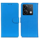 For Xiaomi Redmi Note 13 5G / 13 5G (China) Case PU Leather Litchi Texture Flip Wallet Phone Protector