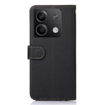 KHAZNEH For Xiaomi Redmi Note 13 5G / 13 5G (China) Cell Phone Case RFID Blocking Litchi Texture Protective Cover