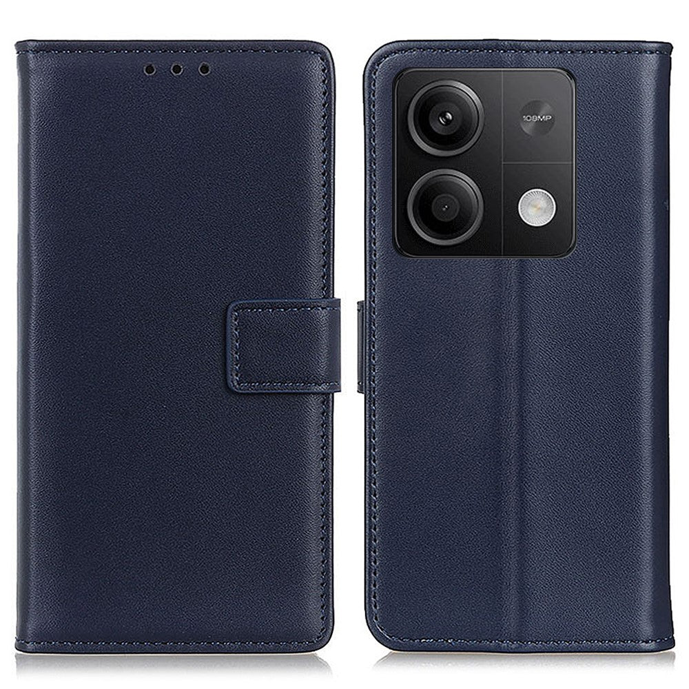 For Xiaomi Redmi Note 13 5G / 13 5G (China) Case Anti-Scratch PU Leather Drop-Proof Cell Phone Cover Wallet
