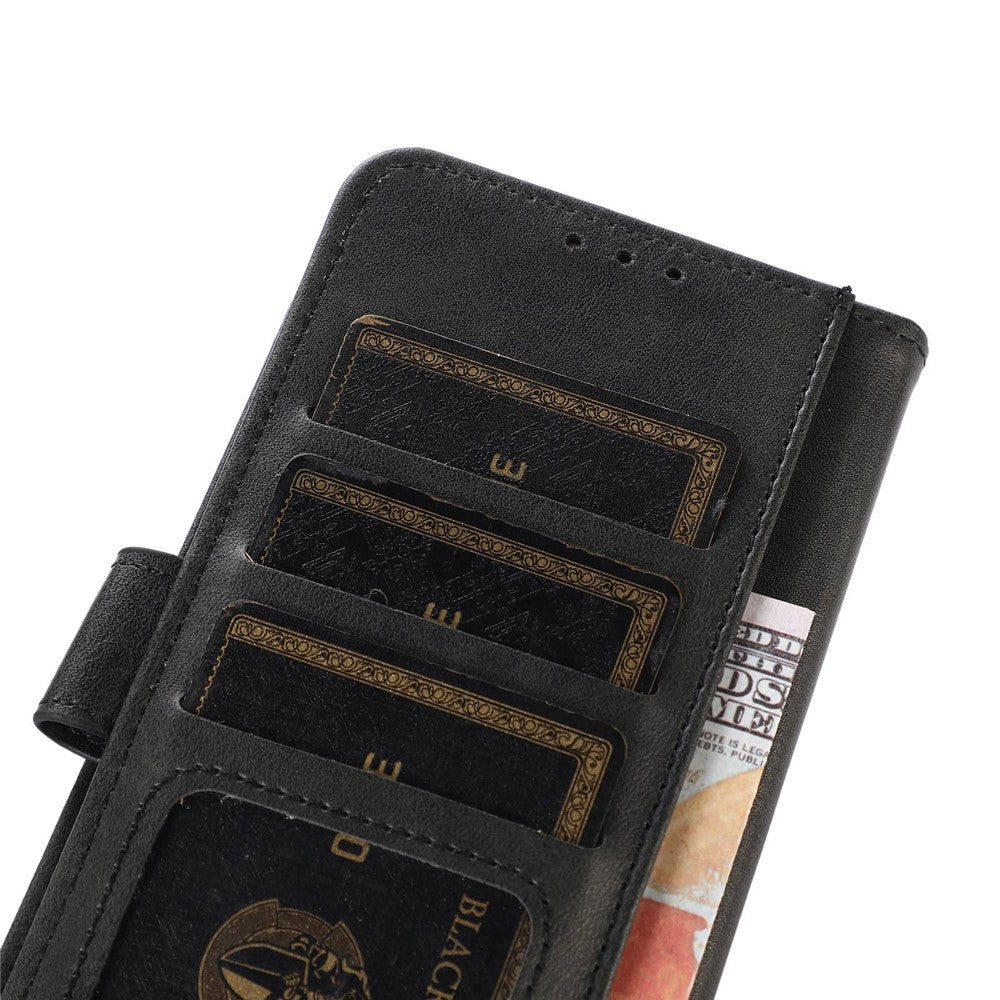 For Xiaomi Redmi Note 13 5G / 13 5G (China) Case Cowhide Texture Shockproof Phone Cover Wallet