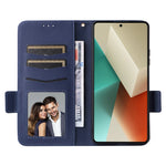 For Xiaomi Redmi Note 13 5G Cover Leather Wallet Stand Cell Phone Case with Strap