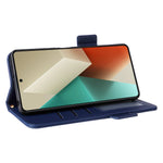 For Xiaomi Redmi Note 13 5G Cover Leather Wallet Stand Cell Phone Case with Strap