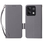 For Xiaomi Redmi Note 13 5G Cover Leather Wallet Stand Cell Phone Case with Strap