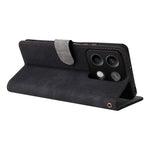 For Xiaomi Redmi Note 13 5G Cell Phone Case RFID Blocking Protective Cover with Strap