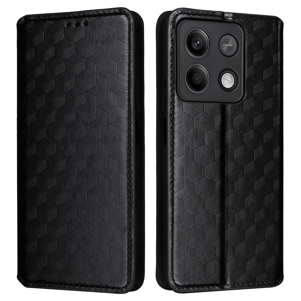 For Xiaomi Redmi Note 13 5G Cover Magnetic Closing Leather Wallet Cell Phone Case