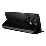 For Xiaomi Redmi Note 13 5G Cover Magnetic Closing Leather Wallet Cell Phone Case