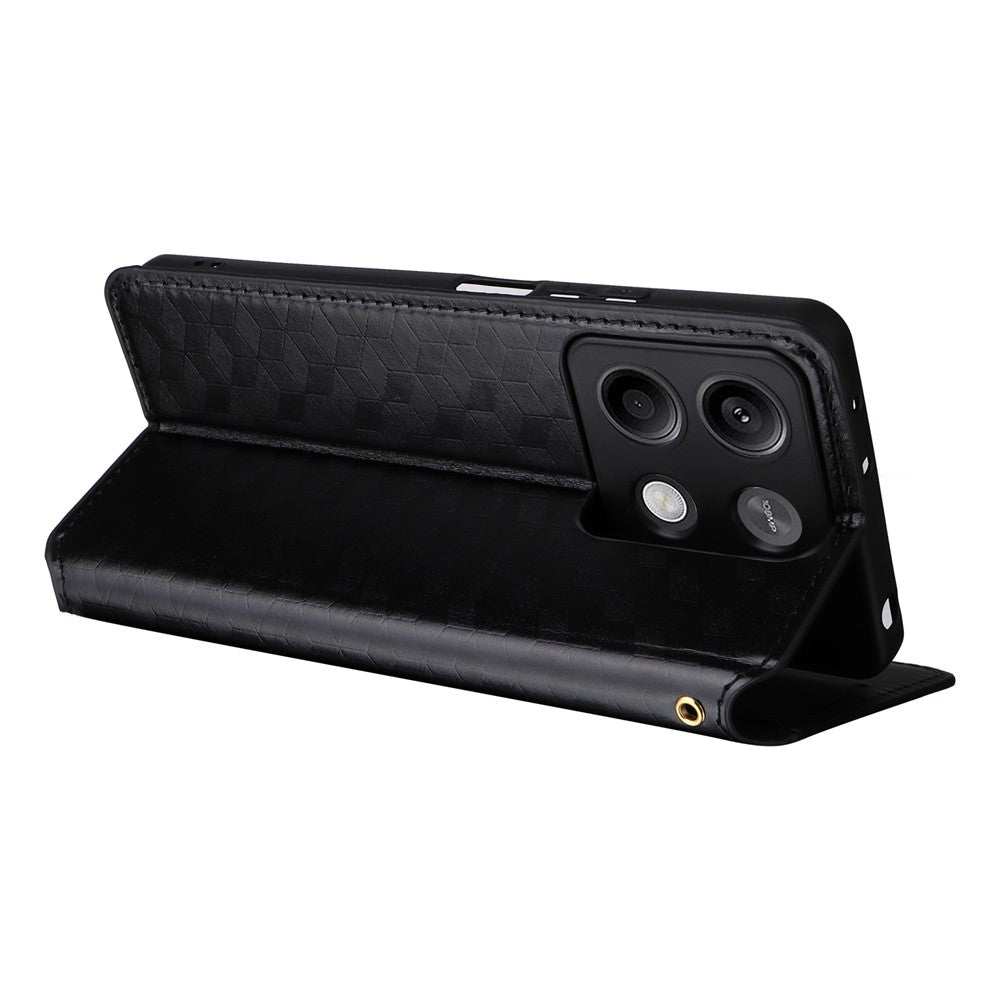 For Xiaomi Redmi Note 13 5G Cover Magnetic Closing Leather Wallet Cell Phone Case