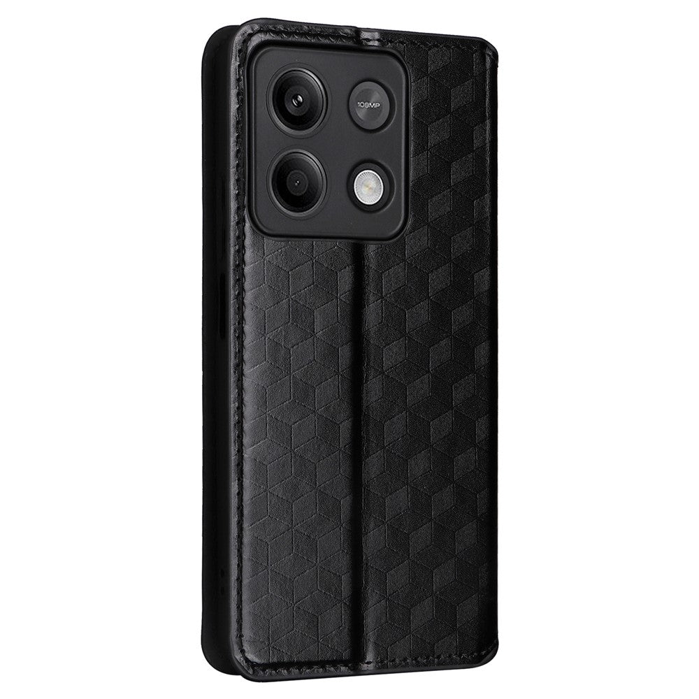 For Xiaomi Redmi Note 13 5G Cover Magnetic Closing Leather Wallet Cell Phone Case