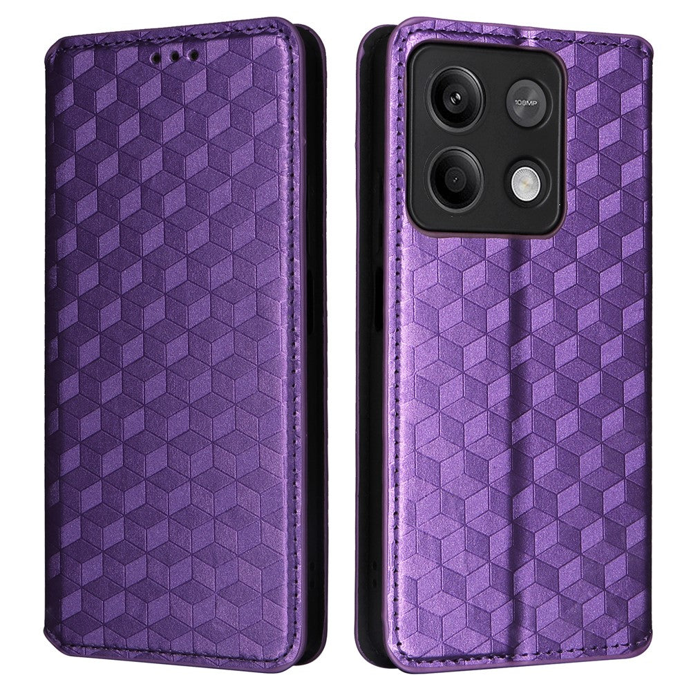 For Xiaomi Redmi Note 13 5G Cover Magnetic Closing Leather Wallet Cell Phone Case