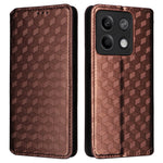 For Xiaomi Redmi Note 13 5G Cover Magnetic Closing Leather Wallet Cell Phone Case