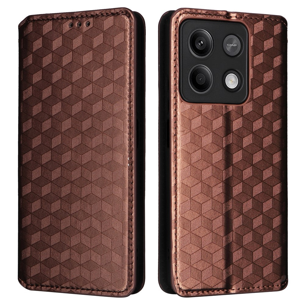 For Xiaomi Redmi Note 13 5G Cover Magnetic Closing Leather Wallet Cell Phone Case