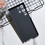 For Samsung Galaxy S23 Ultra Case 1500D Coarse Texture Aramid Fiber Anti-scratch Precise Cutout Phone Back Shell