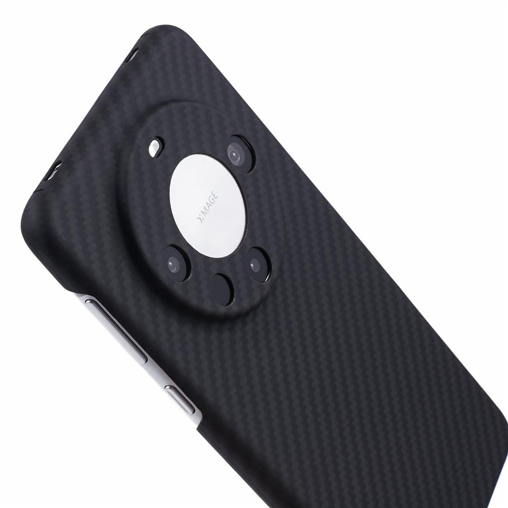 For Huawei Mate 60 Pro Case 1500D Coarse Texture Aramid Fiber Precise Lens Cutout Phone Shell