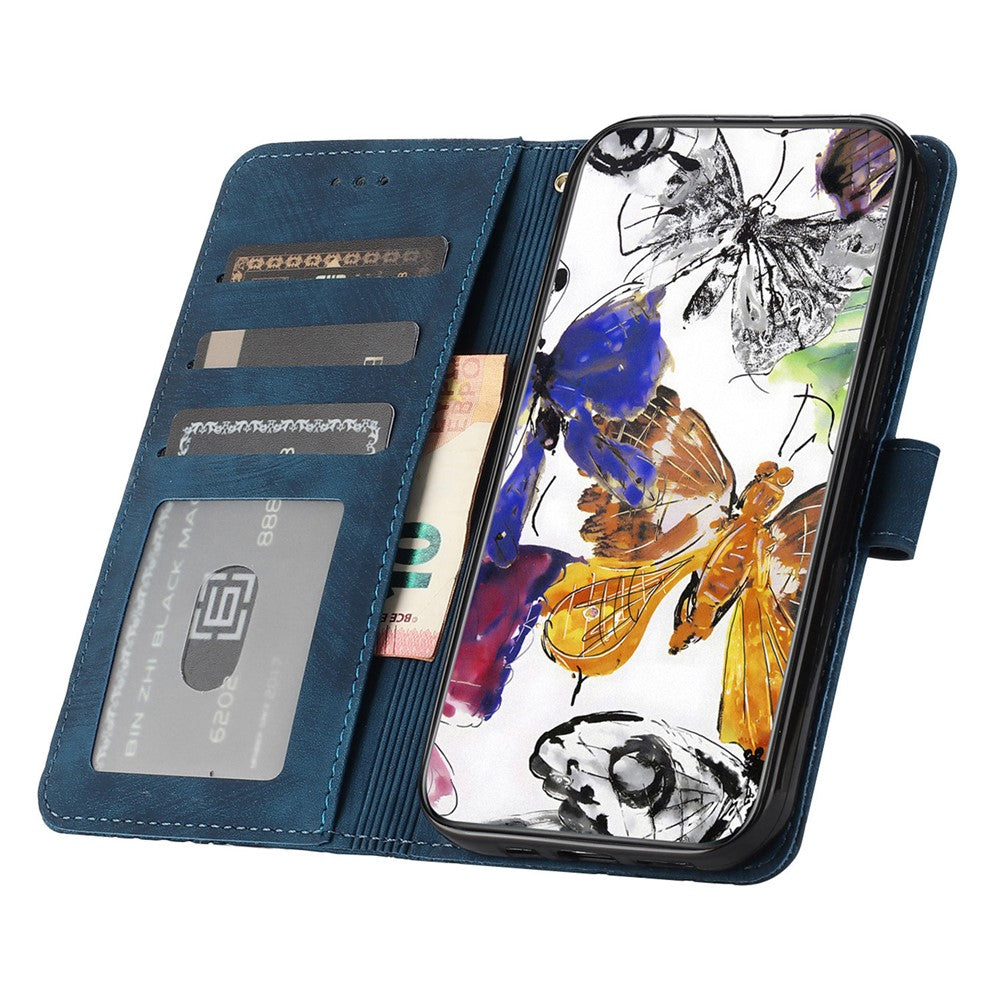 For Samsung Galaxy A35 5G Flip Phone Case PU Leather Butterflies Wallet Cover