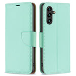 Til Samsung Galaxy A35 5G Pung Etui med Håndledsrem Litchi Tekstur Læder Telefon Stand Cover