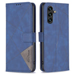 BINFEN COLOR til Samsung Galaxy A35 5G telefonetuier Pung Stander Geometrisk Præg Lædercover